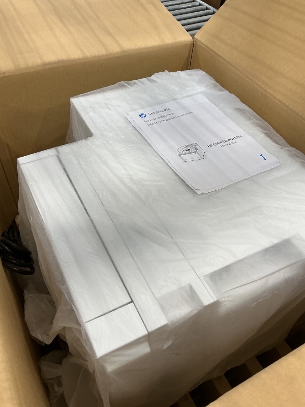 Photo 1 of HP Color LaserJet Pro MFP 4301fdn Printer, Print, Scan, Copy, Fax, Fast, Easy Setup, Mobile Printing, Advanced Security, Best-for-Small Teams. Ethernet & USB Only. Not Wireless. 16.6 x 17.1 x 15.1 in.