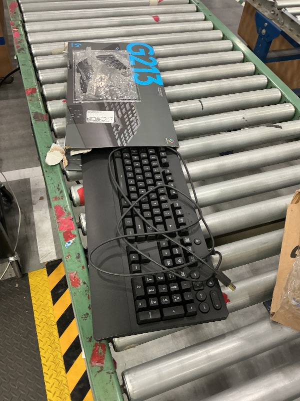 Photo 1 of Logitech G213 Prodigy Wired RGB Gaming Keyboard - Black
