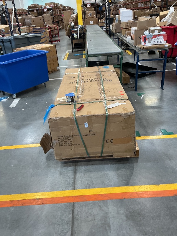 Photo 1 of RESTISLAND Electric Hospital Bed, 530 Lbs Capacity