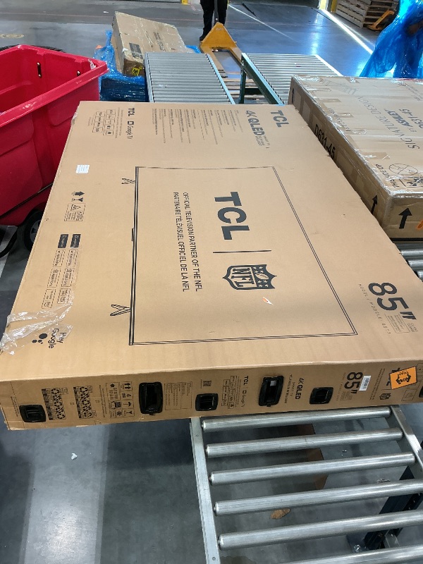 Photo 1 of TCL 85" T7 4K QLED Google TV with 144Hz Gaming (85T7) (FACTORY SEALED)
