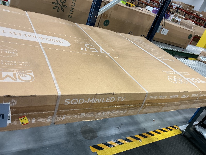 Photo 1 of TCL 75 Inch Class QM8L Series | SQD-Mini-LED QLED Smart TV | 75QM8L, 2026 Model | 144Hz | Ultimate Color Brightness & Contrast | Google AI Bang & Olufsen | Voice Control Gaming Streaming Television (FACTORY SEALED)