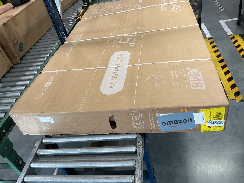 Photo 1 of TCL 75 Inch Class QM8L Series | SQD-Mini-LED QLED Smart TV | 75QM8L, 2026 Model | 144Hz | Ultimate Color Brightness & Contrast | Google AI Bang & Olufsen | Voice Control Gaming Streaming Television (FACTORY SEALED)