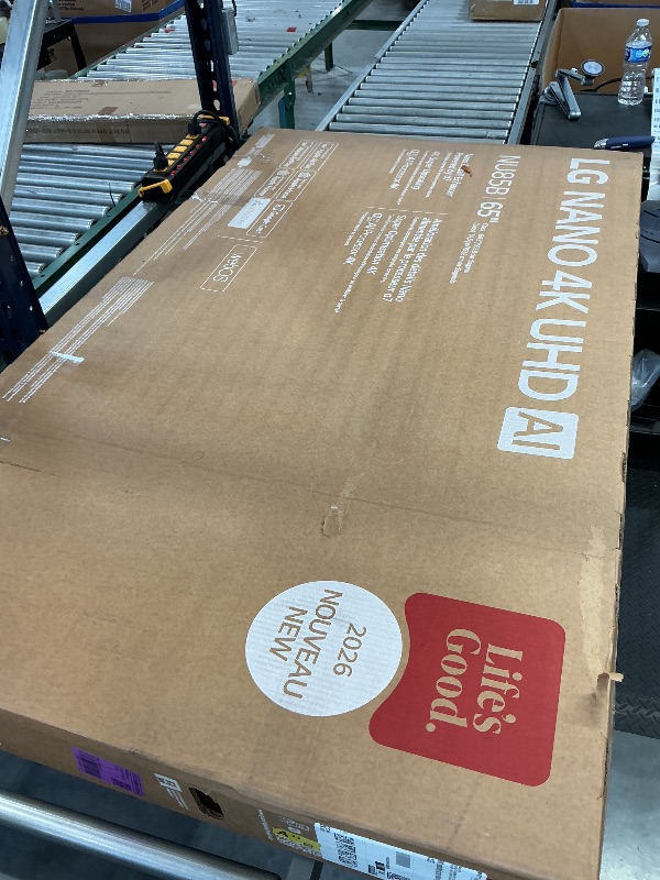 Photo 1 of NON-FUNCTIONAL. PARTS ONLY-------------------------LG 65-Inch Nano AI 4K Smart TV