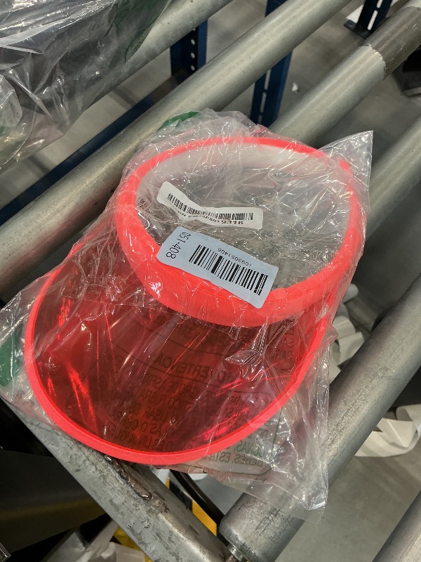 Photo 1 of HISYI Sun Visor Hat - Unisex, Candy Color, UV Protection, Clip-On