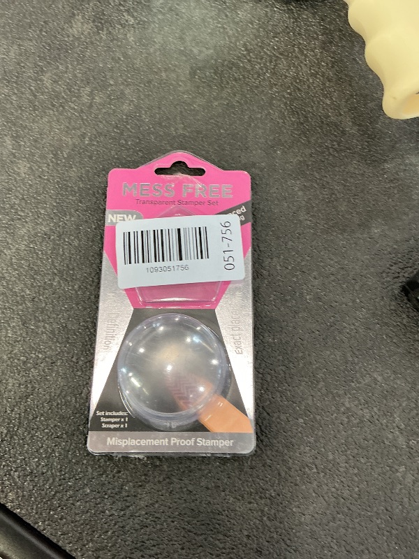 Photo 1 of PUEEN Chunky Transparent Soft Stamper and Scraper Set