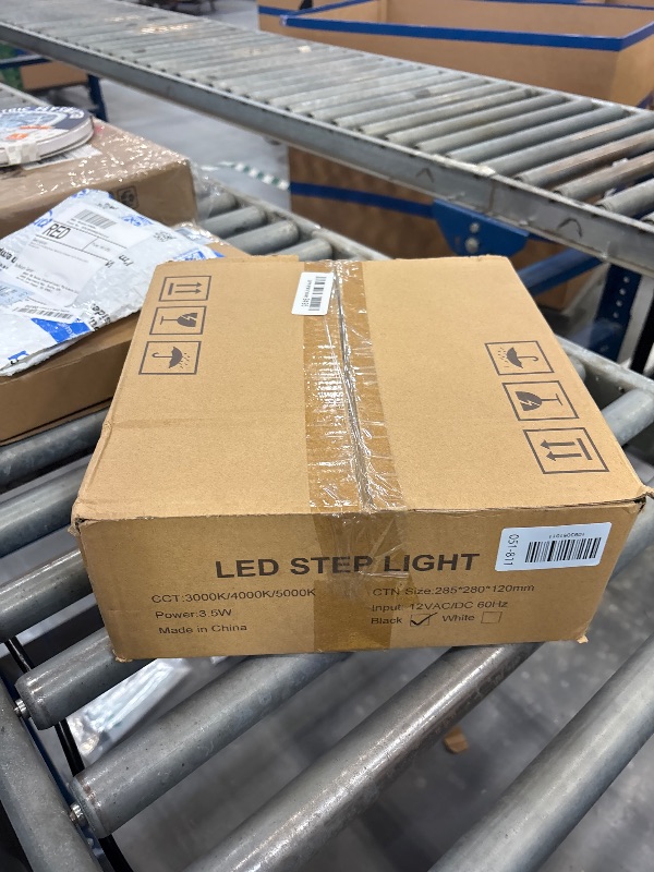 Photo 1 of FTL LED Outdoor Step Lights - Black Aluminum, 12V