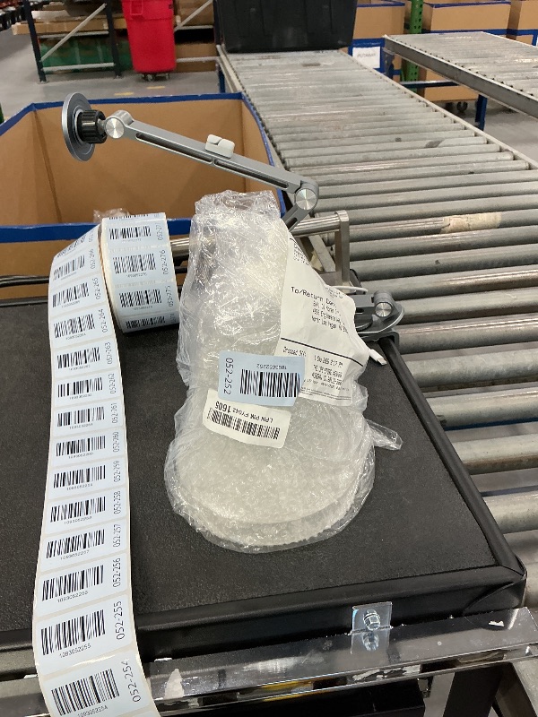 View 2 of Voguad 4 Pack Ceiling Fan Glass Shade 2-1/4" Fitter