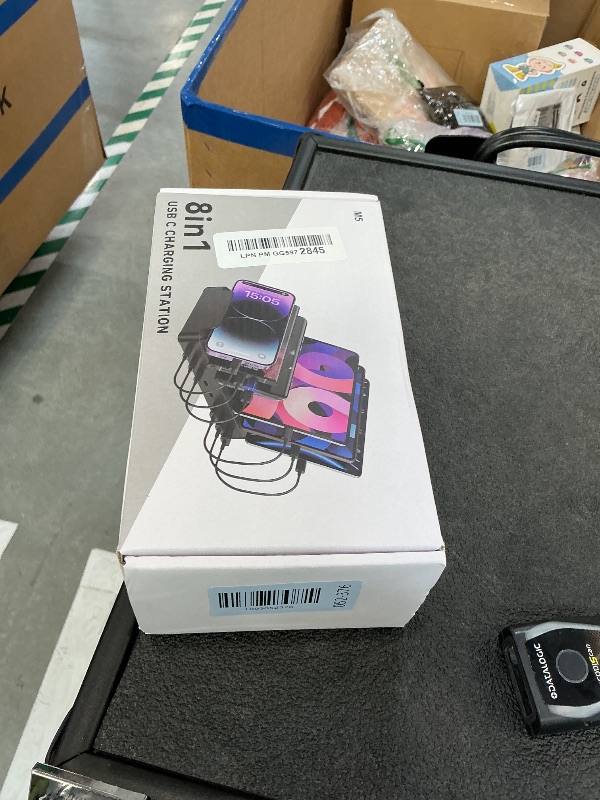Photo 1 of Lcssio 300W 8-Port USB-C Fast Charging Station
