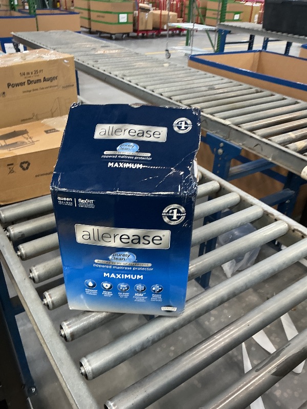 Photo 1 of AllerEase Maximum Allergy Mattress Protector, Queen