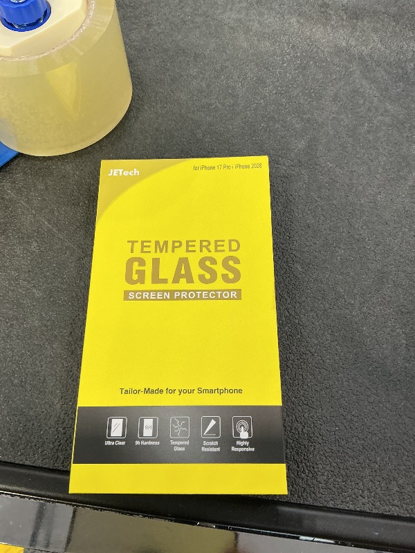 Photo 1 of JETech Screen Protector for iPhone 17 Pro (3-Pack)