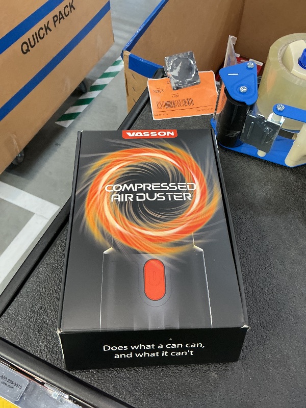 Photo 1 of VASSON Compressed Air Duster Black