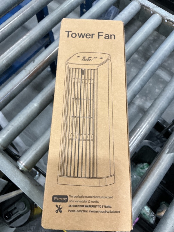 Photo 1 of PNTCK Tower Fan, 13.2" Black
