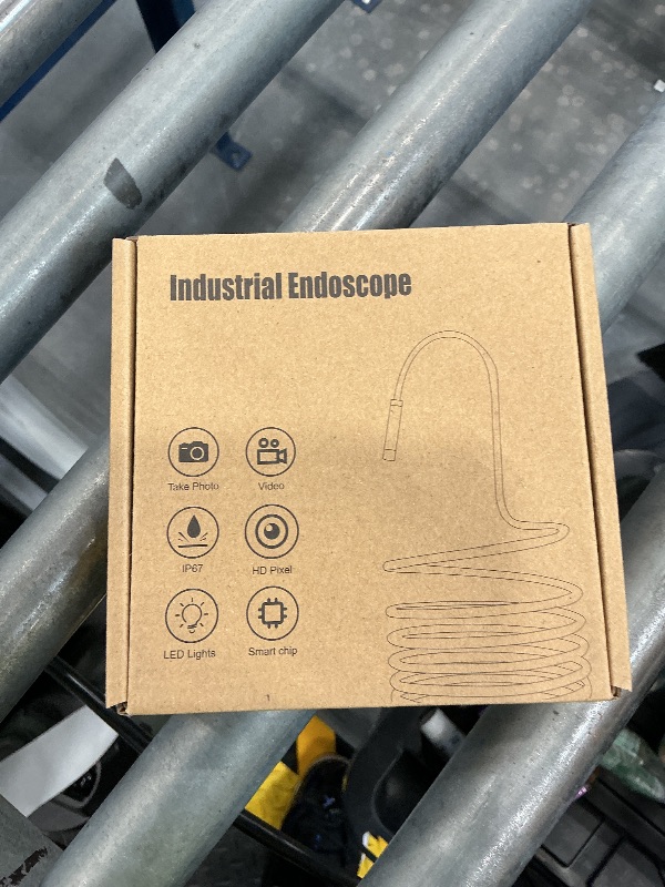 Photo 1 of Elecshion Dual-Lens Endoscope Camera with Light