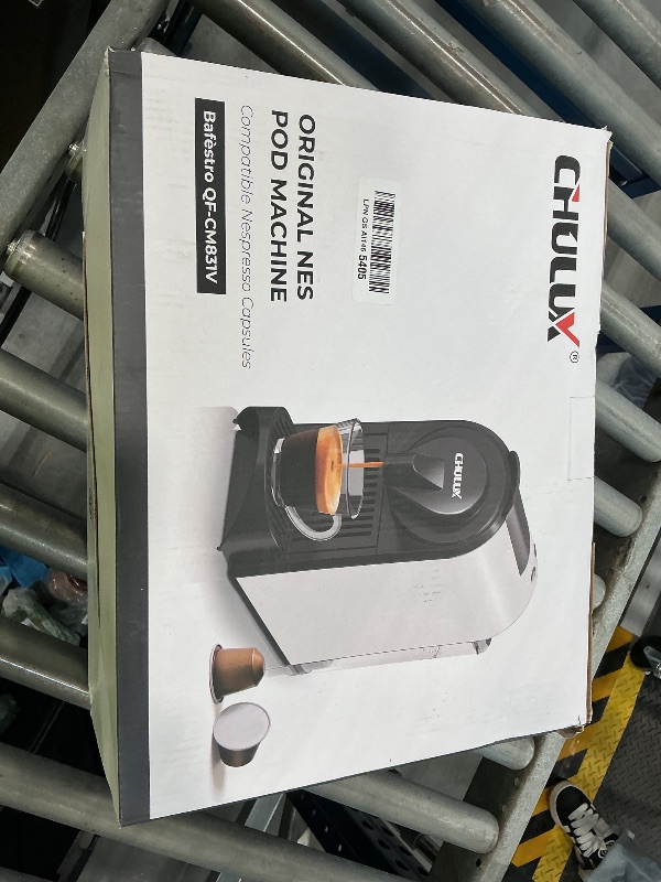 Photo 1 of CHULUX Bafè-Pro Single Serve Espresso Machine for Nes Original Pods, Black