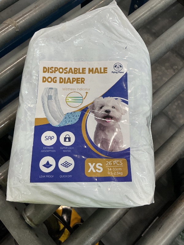 Photo 1 of Flying Paws Male Dog Diapers