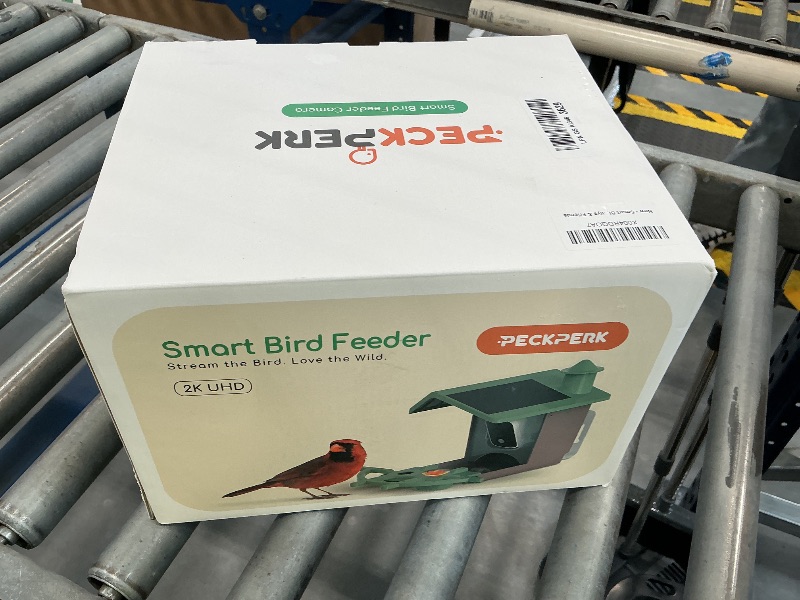Photo 1 of Smart Bird Feeder with Camera Solar Powered Outdoor - 2K HD Live Video, AI Bird ID, Squirrel-Proof, Instant Alerts & IP65 Weatherproof Outside, Great Gift for Familys & Friends