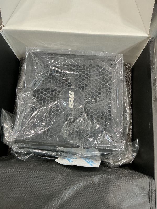 Photo 1 of MSI MAG A1250GL PCIE5, Fully Modular Compact Gaming 1250W Power Supply, 80+ Gold, ATX 3.1 & PCIe 5.1 Ready, Native Dual-Color 12V-2x6 Cable, 10 Year Warranty