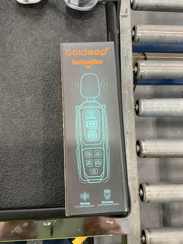 Photo 1 of Goldeep SL750A Decibel Meter, 30-130dB Sound Level Meter