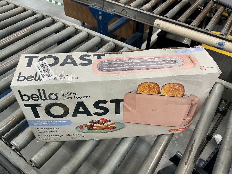 Photo 1 of BELLA 2-Slice Slim Toaster, Blossom, Long Slot