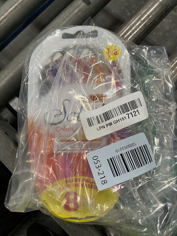 Photo 1 of BIC Soleil 3 Colors Women's Disposable Razors, 8-Pack