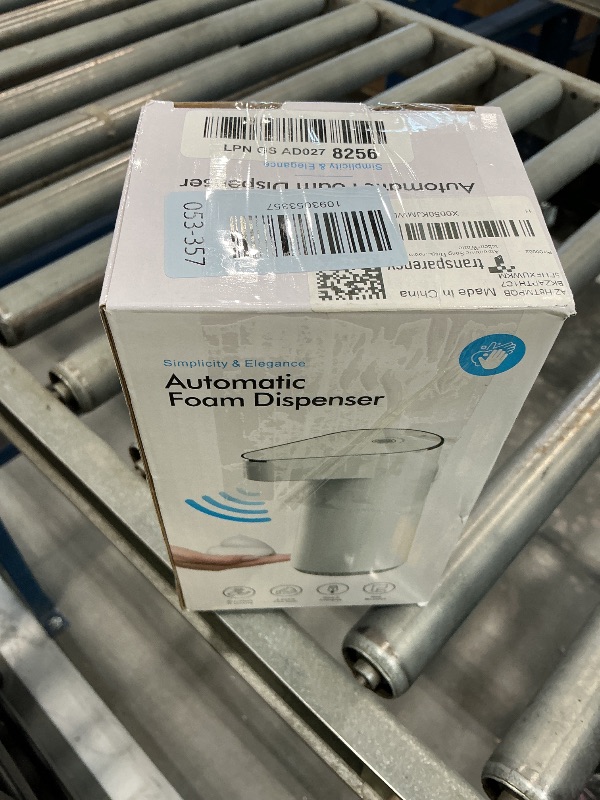 Photo 1 of Amz Jet Automatic Soap Dispenser - 300ml Touchless, White-liquid