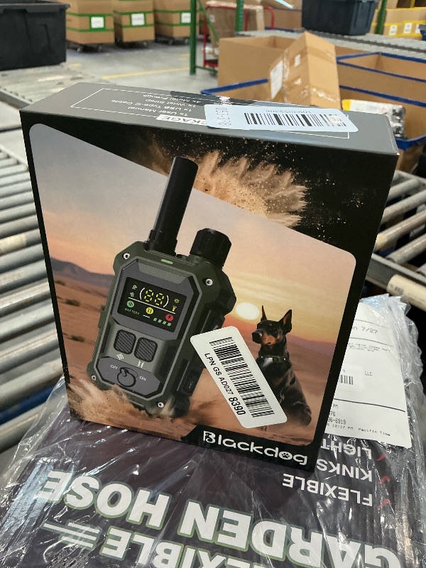 Photo 1 of BLACKDOG Military Dog Shock Collar - 4200ft Dog Training Collar with Remote, 4 Training Modes, Flashlight & Strobe, 3-Month Battery, IP67 Waterproof Dog E Collar for All Breeds 5-150lbs (Dark Blue)
