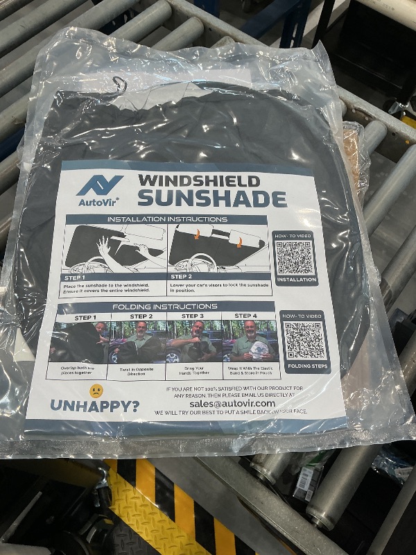 Photo 1 of Autovir Truck Windshield Sun Shade - Large