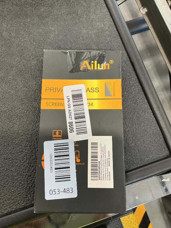 Photo 1 of Ailun Privacy Screen Protector + Camera Lens for iPhone 15 Pro Max