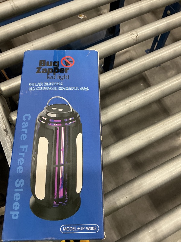 Photo 1 of Tolf Solar Bug Zapper - 5000mAh, 4200V, USB-C, 4 Solar Panels