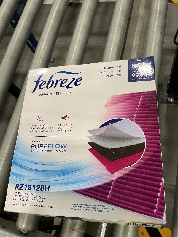 Photo 1 of Febreze RZ18109H HEPA Cabin Air Filter