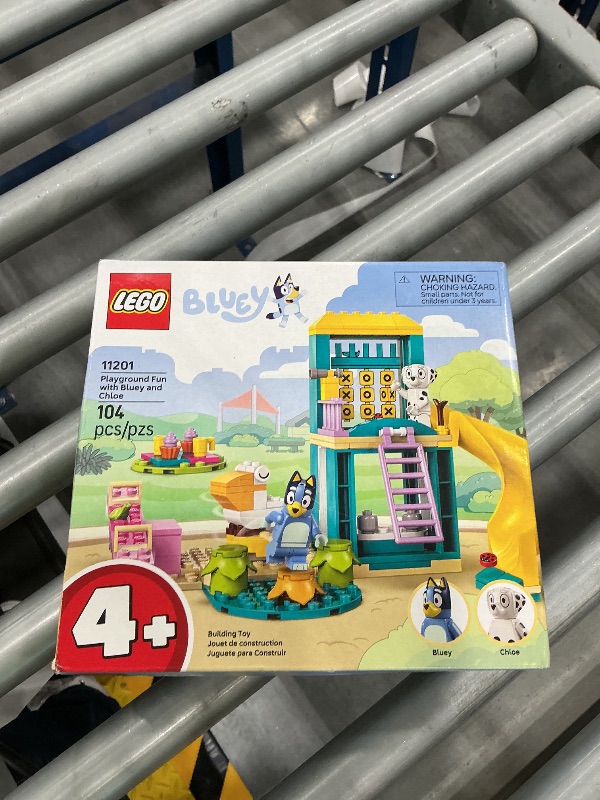 Photo 1 of LEGO Bluey Playground Fun with Bluey and Chloe Building Set (11201)