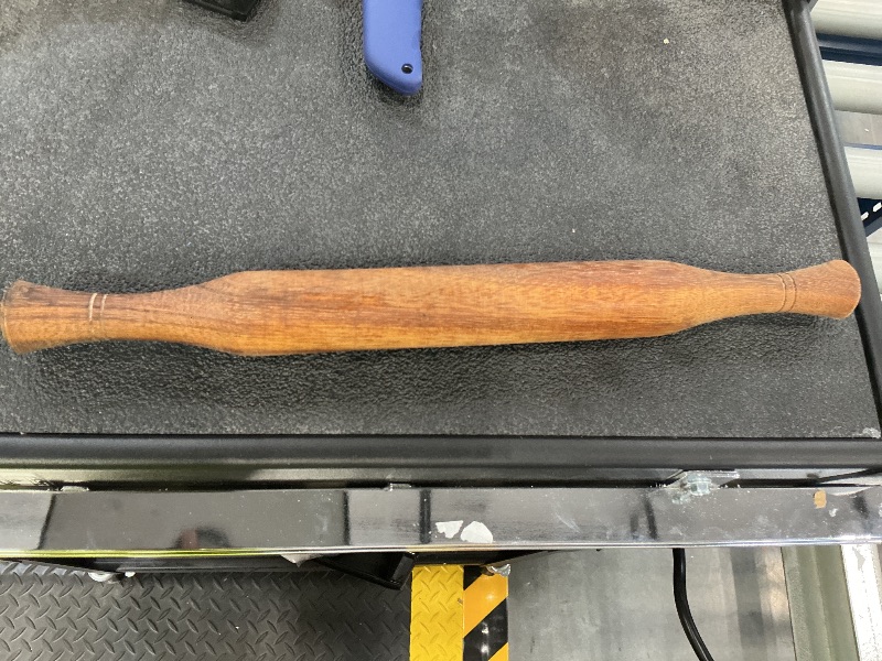 Photo 1 of MYNAKSHA Wooden Rolling Pin - 14 Inch