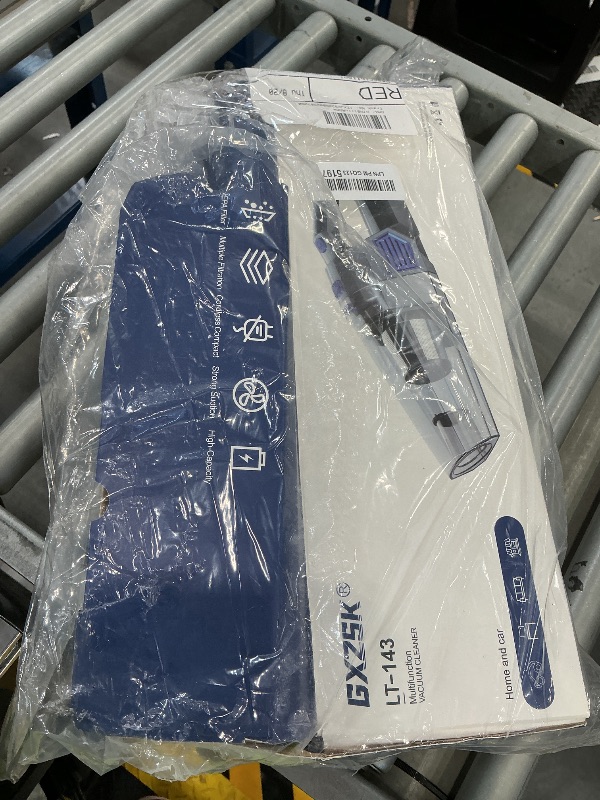 Photo 1 of Gxzsk Handheld Vacuum Cordless (Gray & Deep Blue)