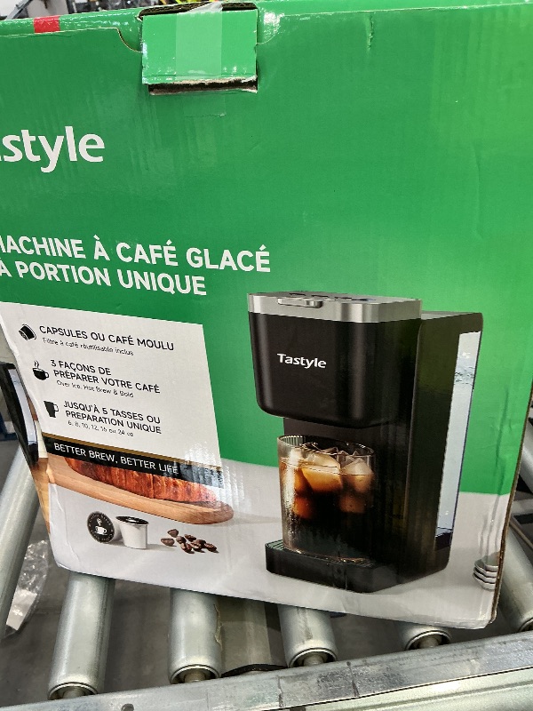 Photo 1 of Tastyle Single Serve Coffee Maker - Black