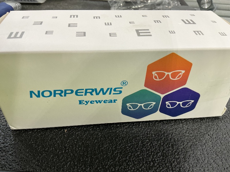 Photo 1 of NORPERWIS Reading Glasses - 5 Pairs, Spring Hinge, Black/Clear