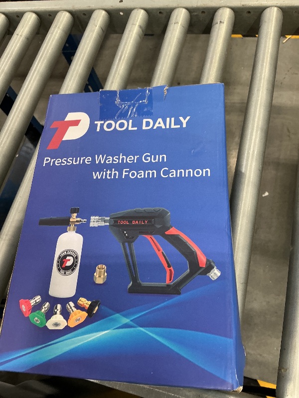 Photo 1 of Tool Daily Short Pressure Washer Gun with Foam Cannon