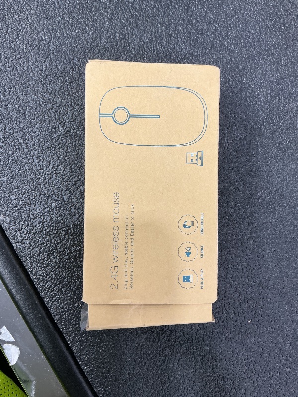 Photo 1 of Unipows Wireless Mouse-2.4G Slim Portable Computer Mouse with Nano Receiver