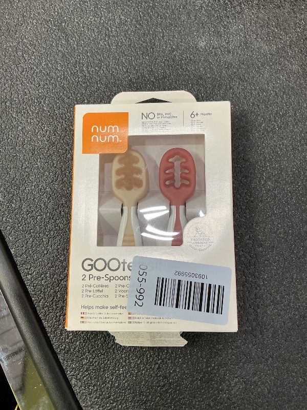 Photo 1 of NumNum Baby Spoons Self Feeding 6 Months, 2-Pack