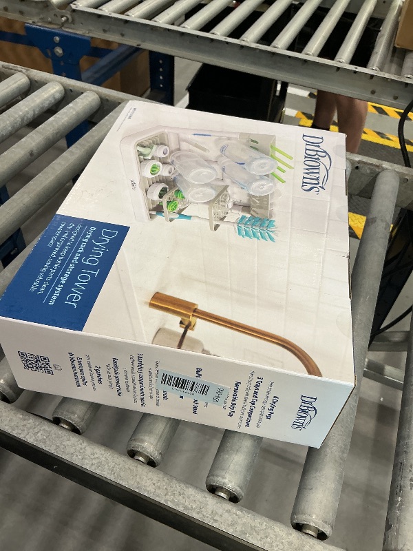Photo 1 of Dr. Brown's Drying Tower, Stand-Up Drying Rack, Gray/White