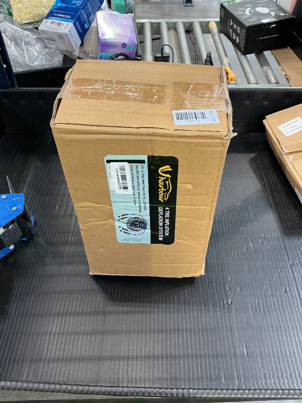 Photo 1 of Uharbour 4 Tire Inflation Deflation System, 4 Tire Air Up Down System, 4 Tire Pressure Equalizer, Inflate or Deflate All 4 Tires at Once, Flexible Air Hose Fits Up to 155" Wheelbase.