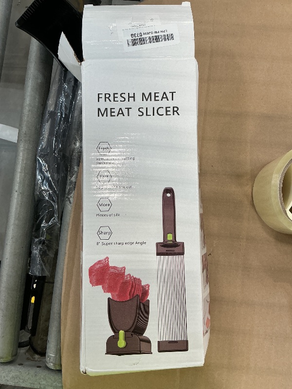Photo 1 of YJPPDD Fresh Meat Slicer, 17 IN 1 Manual Meat Cutter For Slicing Shredding