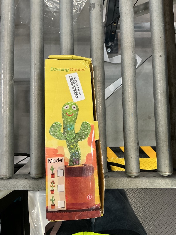 Photo 1 of Emoin Talking Cactus Toy - Interactive Plush, Repeating & Dancing
