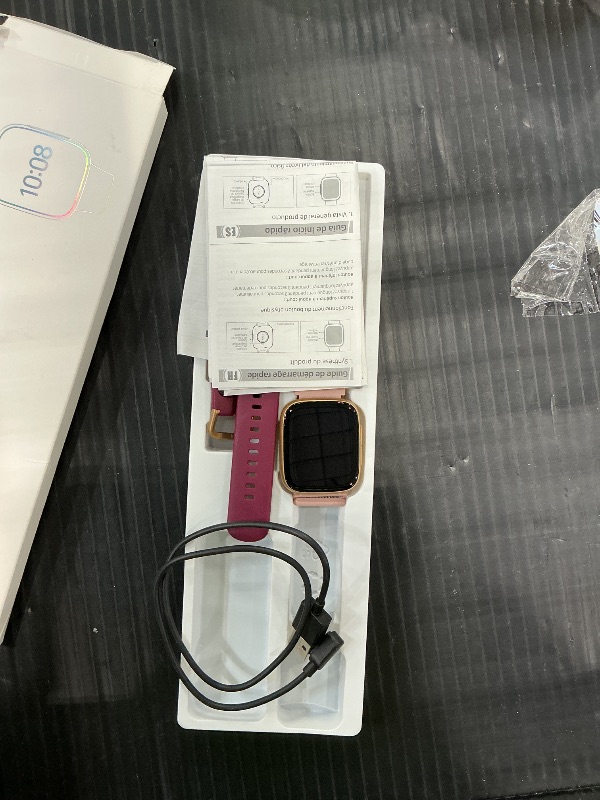 Photo 1 of Smart Watch for Women/Men, Answer/Make Call, 1.85" AMOLED Always-On Screen
