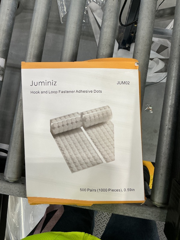 Photo 1 of JUMINIZ 1000 Pcs Hook and Loop Fastener Dots
