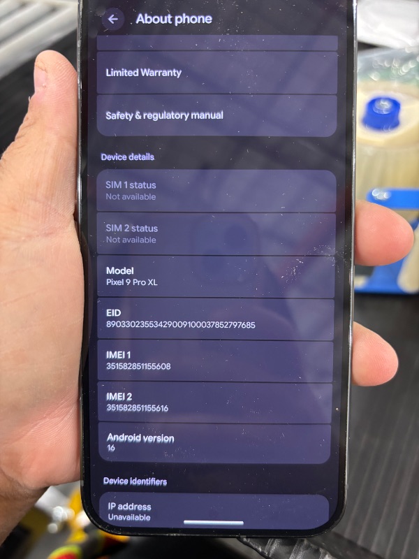 Photo 1 of Google Pixel 9 Pro XL 5G Unlocked 256GB Obsidian