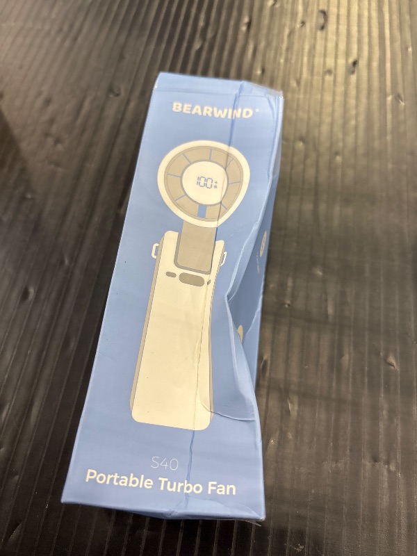 Photo 1 of Bearwind Portable Handheld Turbo Fan - 5 Speed, USB-C Rechargeable