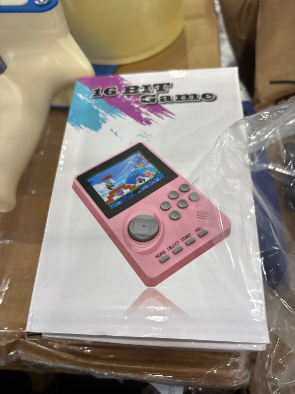 Photo 1 of Whisary 16 Bit Handheld Game Console
