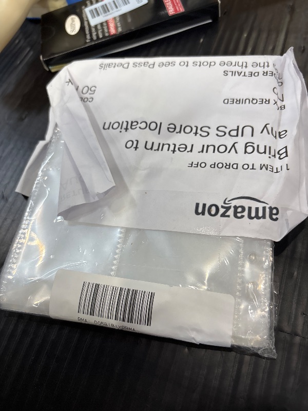 Photo 1 of WITHYU 4 Pocket Card Sleeves, 50 Pack
