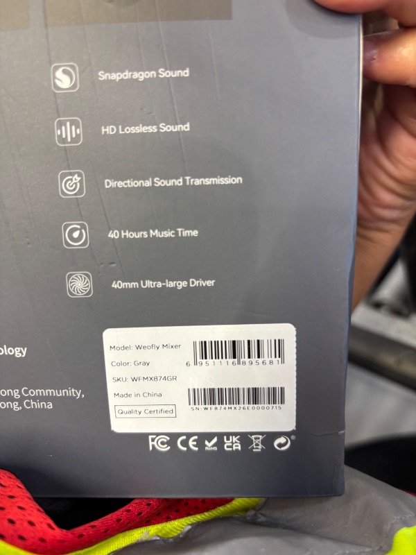Photo 1 of Weofly Mixer Open-Ear Wireless Headphones
