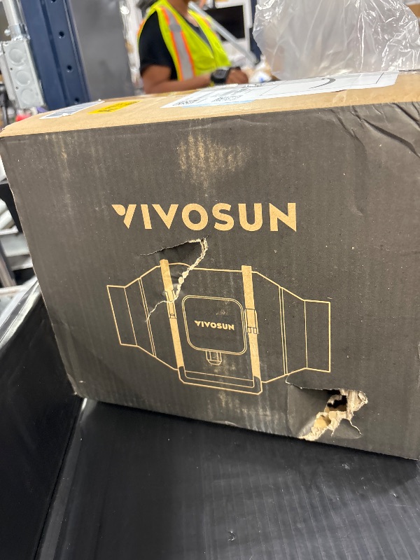 Photo 1 of VIVOSUN 6" Inline Duct Fan 390 CFM Black